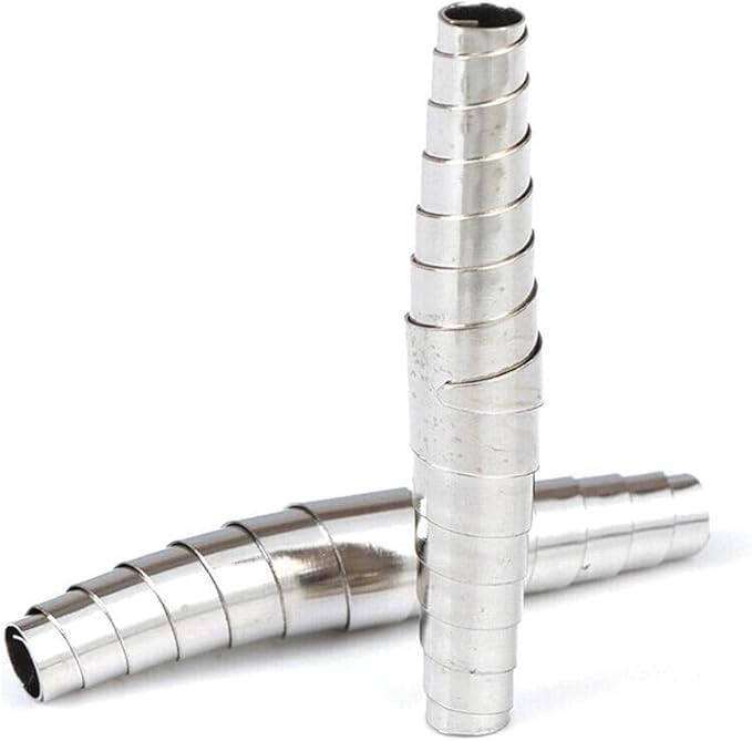 2Pcs Silver Replacement Precision Springs Pruners, Garden Picking Scissor Springs Pruning Shears Replacement, Trimming Scissors Spring Part Use Safety,Scissors,Gardening and Lawn Care (5.8cm)