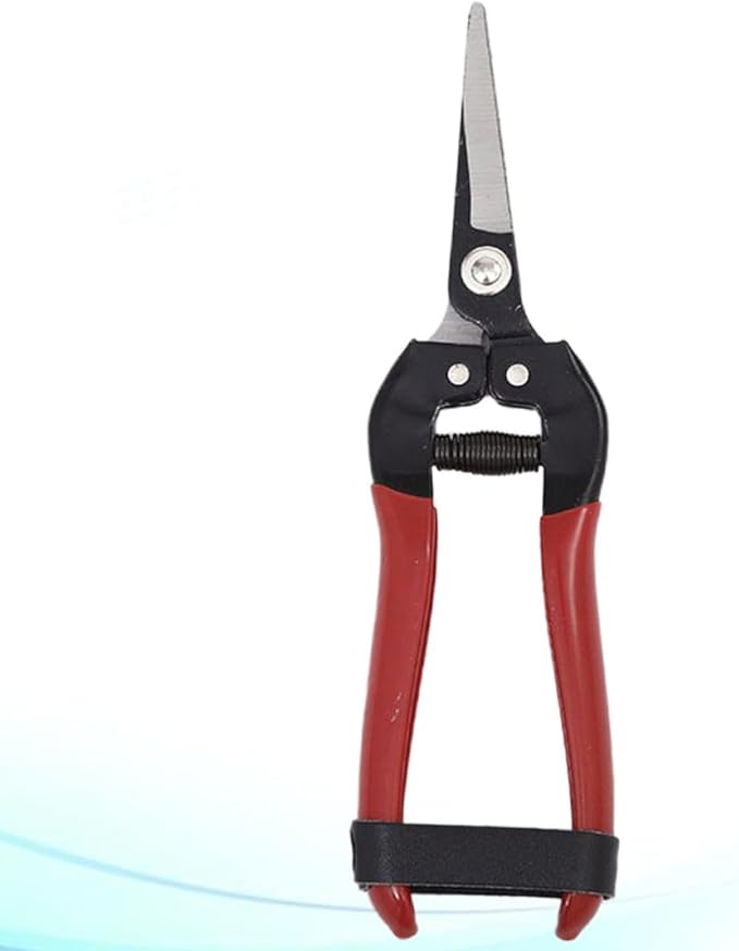 Happyyami Garden Pruning Scissors Branch Trimming Shears with Non-slip Lightweight Handle for Fruit Trees and Flower Gardening, Sturdy Hand Tool for Farm Lawn Care