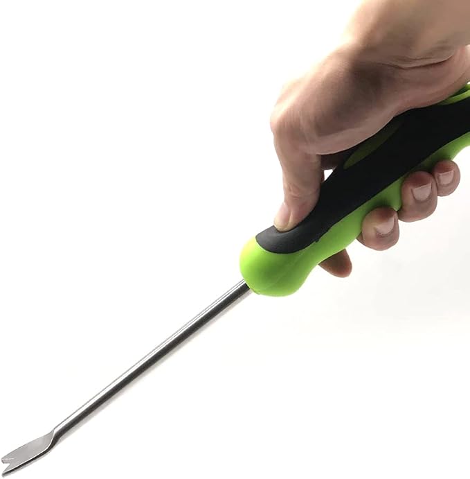 1 Pcs Hand Weeder Tool Stainless Steel Garden Weeding Tool,Hand Weeder Garden Weeding Removal Weed Puller Tool for Garden Lawn