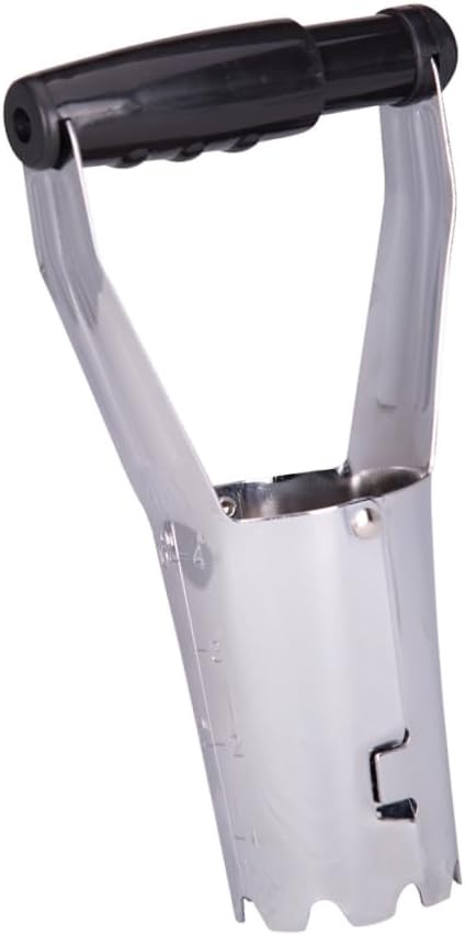 Edward Tools Bulb Planter - Bend Free Tool for Planting Bulbs, Depth Marker for More consistent Planting Tulips, Daffodils, Dahlias (Assorted)