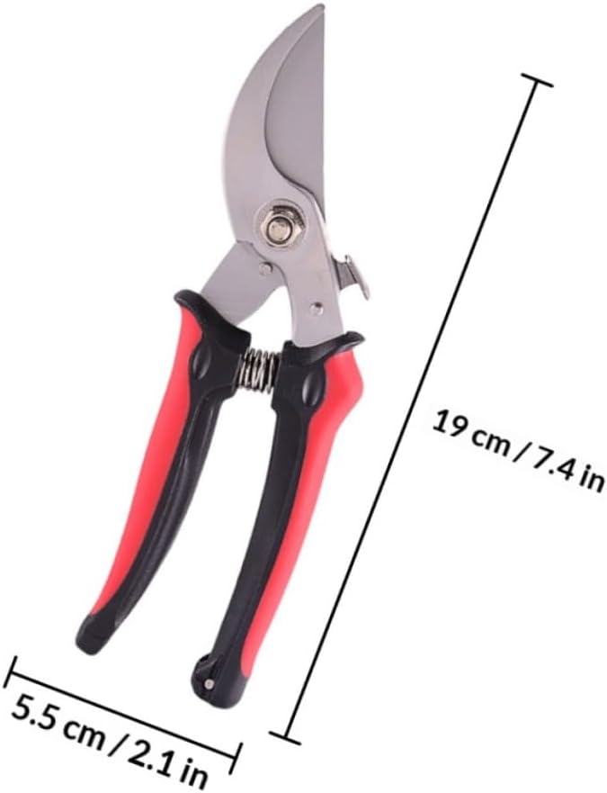 YARNOW Pruning Shears and Branch Trimming Scissors for Gardening Outdoor Use, Labor-saving Garden Hand Tool with Sharp Blade for Tree and Plant Care