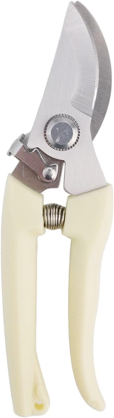 Garden Shears Stainless Steel Garden Pruning Shears for Branch Cutting, Bonsai Trimming, Orchard and Outdoor Gardening Tools(Elbow)