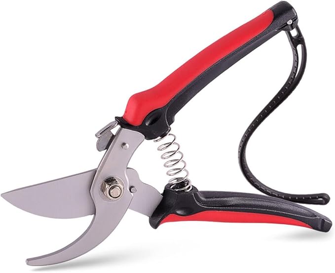 YARNOW Pruning Shears and Branch Trimming Scissors for Gardening Outdoor Use, Labor-saving Garden Hand Tool with Sharp Blade for Tree and Plant Care
