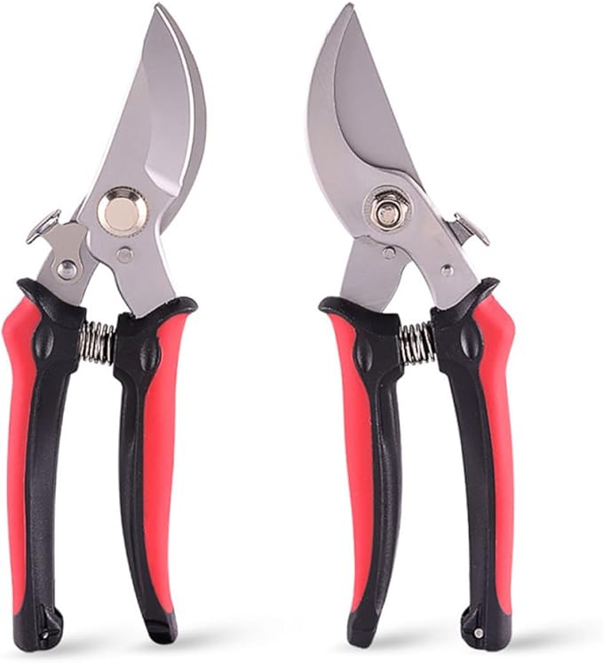 YARNOW Pruning Shears and Branch Trimming Scissors for Gardening Outdoor Use, Labor-saving Garden Hand Tool with Sharp Blade for Tree and Plant Care