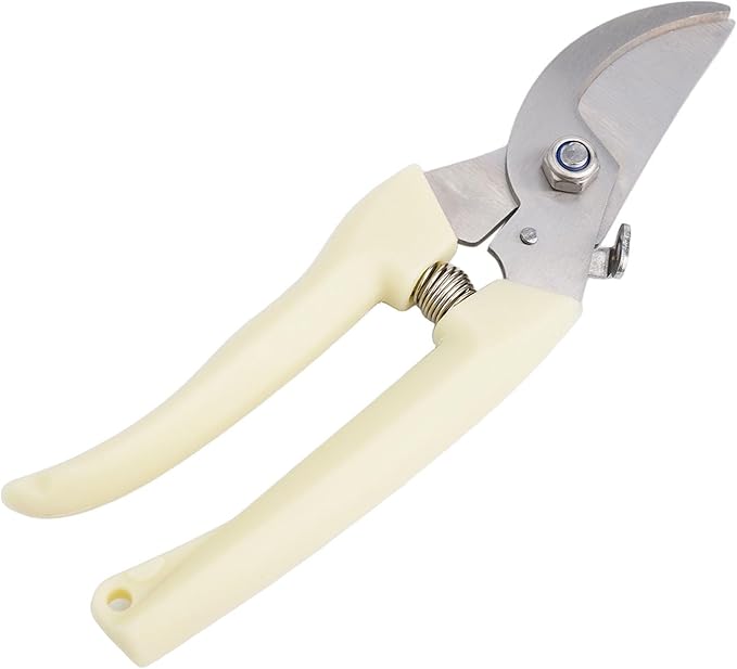 Garden Shears Stainless Steel Garden Pruning Shears for Branch Cutting, Bonsai Trimming, Orchard and Outdoor Gardening Tools(Elbow)