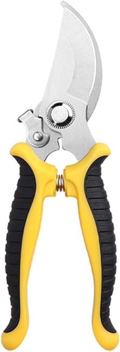 Trimming Tool Anti-Slip Garden Tools Gardening Scissors Grafting Tool Fruit Tree Pruning Shears Bonsai Pruners Garden Shears Cutter Trimmer Suitable for Gardens and lawns