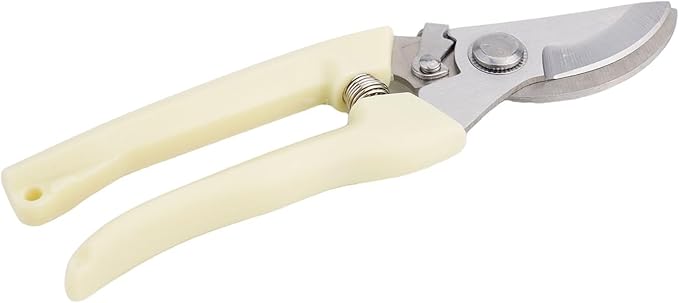 Garden Shears Stainless Steel Garden Pruning Shears for Branch Cutting, Bonsai Trimming, Orchard and Outdoor Gardening Tools(Elbow)