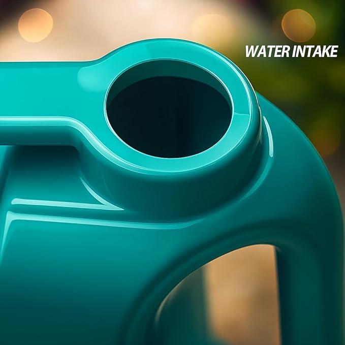 (Pack of 2) 2 Gallon Watering Can for Indoor & Outdoor Plants, Large Capacity Long Spout with Ergonomic Non-Slip Handle, Durable Leak-Proof Plastic, Comfortable Grip, Ideal for Flowers, Vegetables