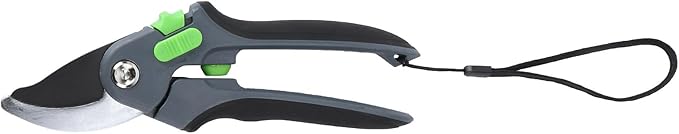 Branch Pruning Shear Stainless Steel Garden Trimming Scissor for Fruit Tree Cutting and Flower Pruning Gardening Hand Tool Silver Head