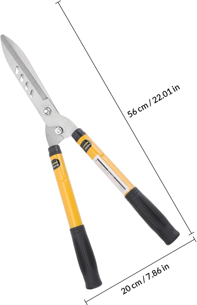Sewroro Garden Pruning Shear with Telescopic Handle, Outdoor Branch Cutter, Professional Gardening Lopper for Tree and Shrub Trimming, 1pcs Sturdy Hand Tool for Yard Maintenance