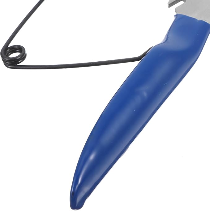 Generic Garden Pruning Shears Stainless Steel Tree Branch Cutter with Blue Non-slip Handle for Bonsai and Fruit Trees, Heavy Duty Garden Tool for Outdoor Plant Trimming