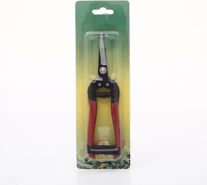Happyyami Garden Pruning Scissors Branch Trimming Shears with Non-slip Lightweight Handle for Fruit Trees and Flower Gardening, Sturdy Hand Tool for Farm Lawn Care