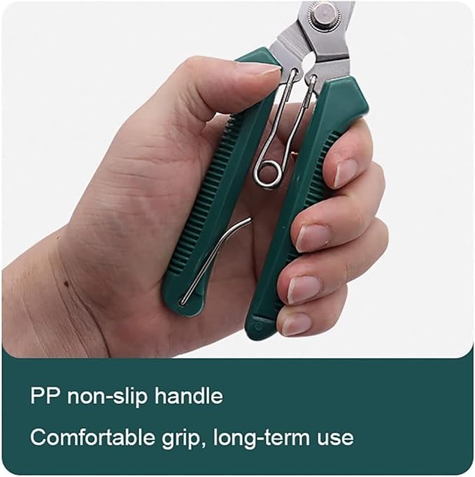 Pruning Shears 7.4 Inch Hand Pruner Garden Tools for Trimming Rose Floral Tree Plants Arthritis Weak Hand Snips Hand Tools