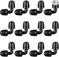 12pc 1/2 inch Drip Irrigation Elbow Fittings,ANTI DROP Lock Barbed Elbow For (1/2" ID x0.6-0.63" OD) Drip Tubing Irrigation Fittings (12pc 1/2 inch Irrigation Elbow Fittings)