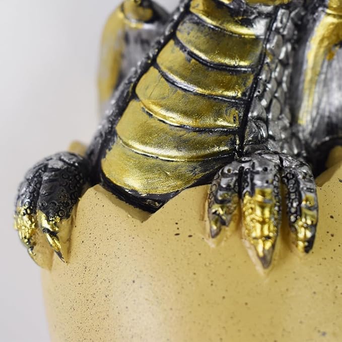 3 Pack Solar Energy Dragons Pet Light, Garden Decoration Resin Cute Animal Ground Lamp,Wireless Dusk to Dawn LED Sconce Lights Waterproof.