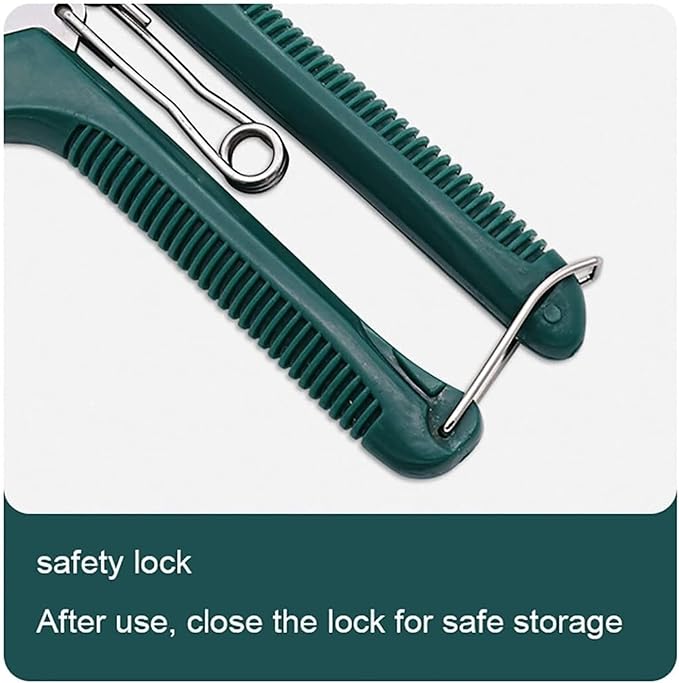 Pruning Shears 7.4 Inch Hand Pruner Garden Tools for Trimming Rose Floral Tree Plants Arthritis Weak Hand Snips Hand Tools