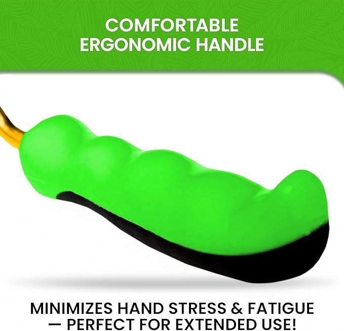 Garden Guru Titanium Transplanter Trowel Shovel - Rust Resistant - Ergonomic Handle - Perfect Hand Shovel Tool for Gardening Weeding Transplanting and Digging in Garden Beds (2 Pack)