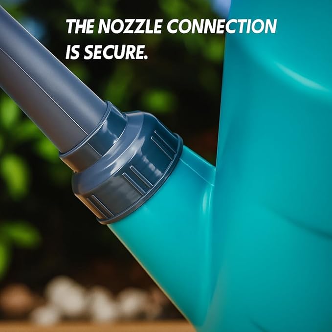 (Pack of 2) 2 Gallon Watering Can for Indoor & Outdoor Plants, Large Capacity Long Spout with Ergonomic Non-Slip Handle, Durable Leak-Proof Plastic, Comfortable Grip, Ideal for Flowers, Vegetables