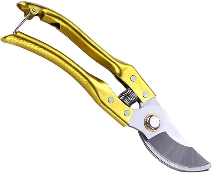 Trimming Tool Professional Alloy Steel Pruning Shears Sharp Garden Shears Portable Hand Shears Tree Trimmer Gardening Tools Suitable for Gardens and lawns