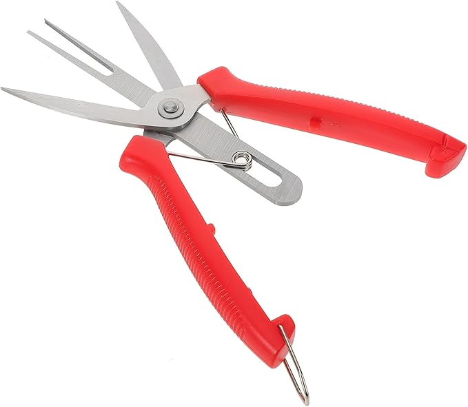 Garden Pruning Shears and Gardening Scissors Double-edged Sharp Blades for Fruit Thinning and Plant Trimming, Lightweight Handheld Tool for Garden and Orchard Maintenance