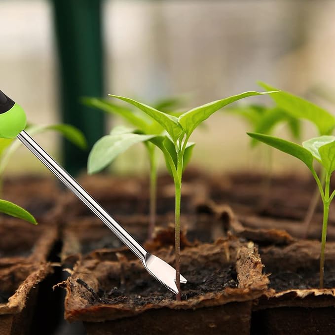 1 Pcs Hand Weeder Tool Stainless Steel Garden Weeding Tool,Hand Weeder Garden Weeding Removal Weed Puller Tool for Garden Lawn