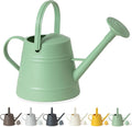1 Gallon Watering Can for Plants, Watering Cans for Indoor&Outdoor Gardening, Water Can with Ergonomic Movable Handle (Green)