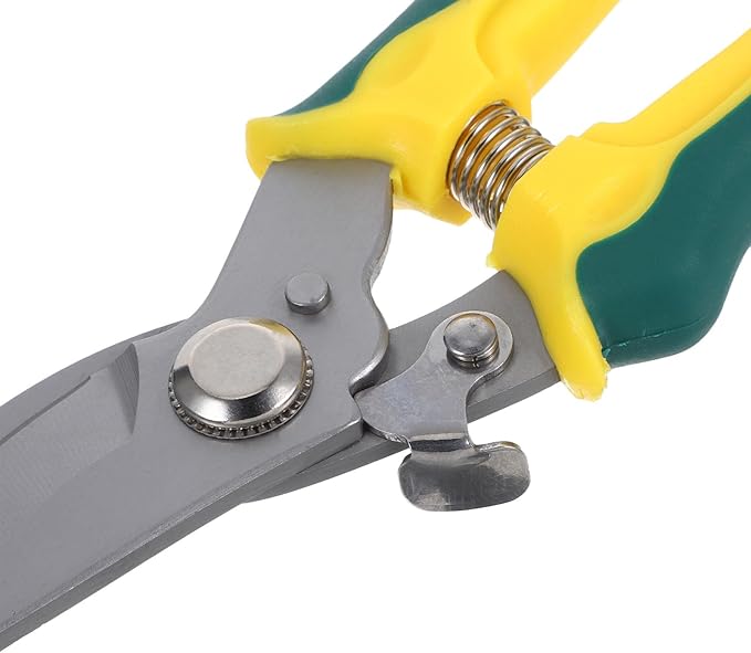 Ciieeo Orchard Fruit Picking Pruning Shear with Bent Tip and Lanyard, Stainless Steel Garden Clippers for Trimming Plants, Flowers, and Branches, Handheld Multifunctional Gardening Tool