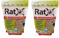 (2 Pack) RatX All-Natural Non-Toxic Rat and Mouse Killer Pellets, 3-Pound Bags