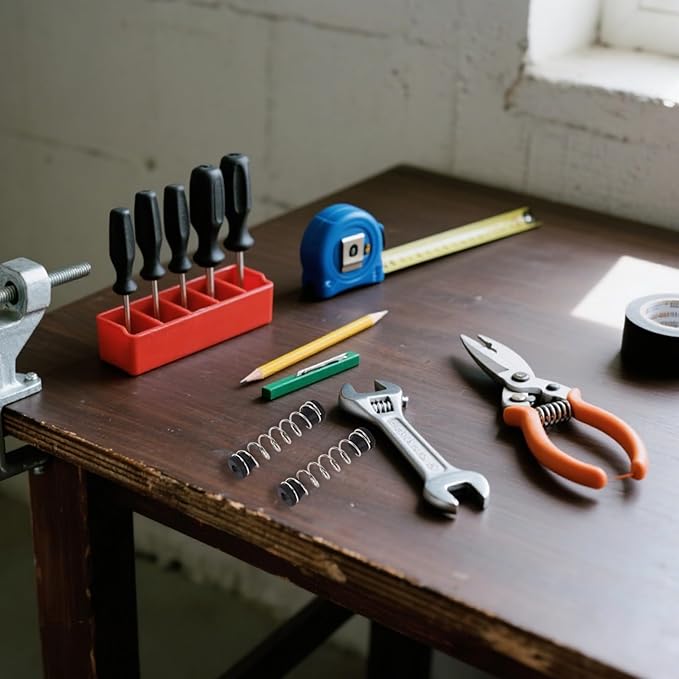 Pruner Spring Replacement Kit 6 Set Replacement Springs with Rubber Base Cap for Hand Pruners Pruning Shears Trimming Snips and Garden Clippers