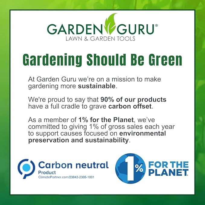 Garden Guru Titanium Transplanter Trowel Shovel - Rust Resistant - Ergonomic Handle - Perfect Hand Shovel Tool for Gardening Weeding Transplanting and Digging in Garden Beds (2 Pack)