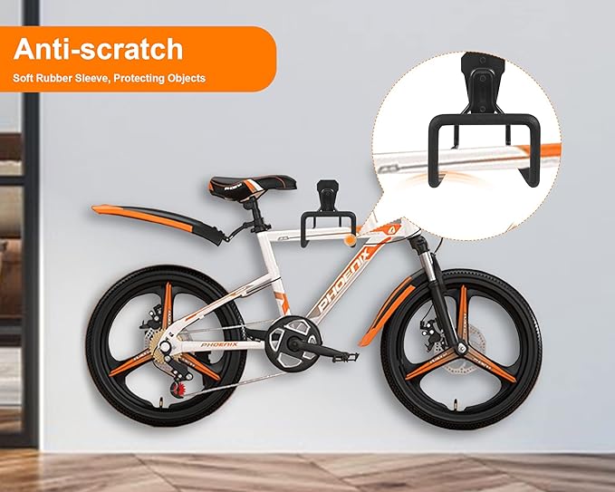 PeoMev Metal Garden Hose Holder - Heavy Duty Hose Hanger Wall Mounted Water Hose Holder for Outside Yard, Sturdy Hose Reel Hose Hooks for Water Hose, Extension Cords