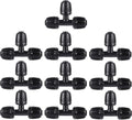 1/2 inch Irrigation Fittings Tee Connectors For (1/2" ID x0.6-0.63" OD) 16mm Drip Tubing Barbed Connectors-10 Pcs/pack