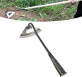 Garden Hoe All-Steel Hardened Hollow Hoe, Sharp Durable Garden Weeding Tools, Garden Edger Weeder Portable Household Vegetable Garden Shovel for Backyard (1Pack)