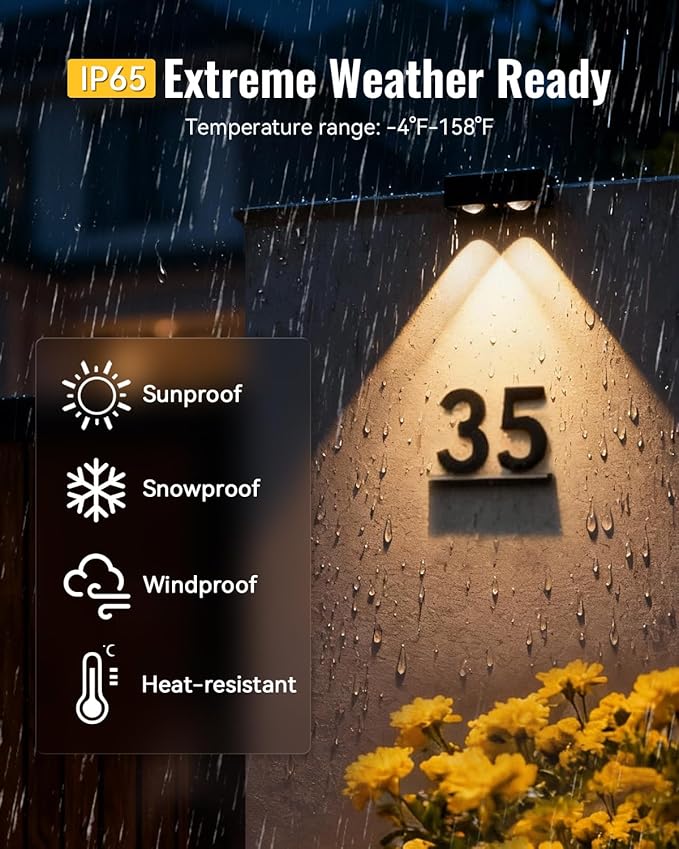 Solar Fence Lights Outdoor with Remote 8 Pack, Warm/Cool White & RGB 12 Modes, Deck Lights Solar Powered Waterproof, Led Backyard Lights for Step Stairs Railing Balcony Patio Decor