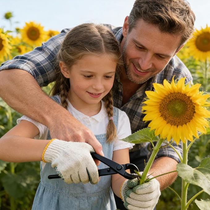 Pruning Shears, Bypass Trimming Yard Tools, Garden Clippers for Branches, Flowers, Floral Arrangements, Trees, Plants, Bonsai, Outdoor and Home Gardening, Lawn Care, General Plant Maintenance