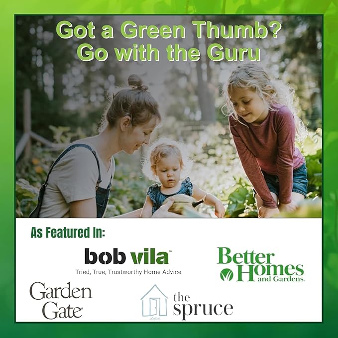 Garden Guru Transplanter Trowel Shovel - Stainless Steel - Rust Resistant - Ergonomic Grip - Perfect Hand Shovel Tool for Gardening Weeding Transplanting and Digging in Garden Beds (2 Pack)