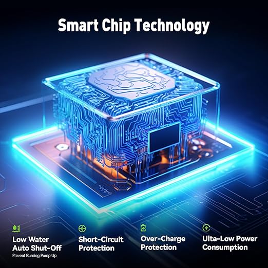 RAINPOINT Dual Power APP Control WiFi Solar Automatic Plant Waterer,Pump Device Only Hub Required,IP54 Indoor/Outdoor Vacation Smart Remote Monitoring Drip Irrigation Kit Water 10-20 Plants