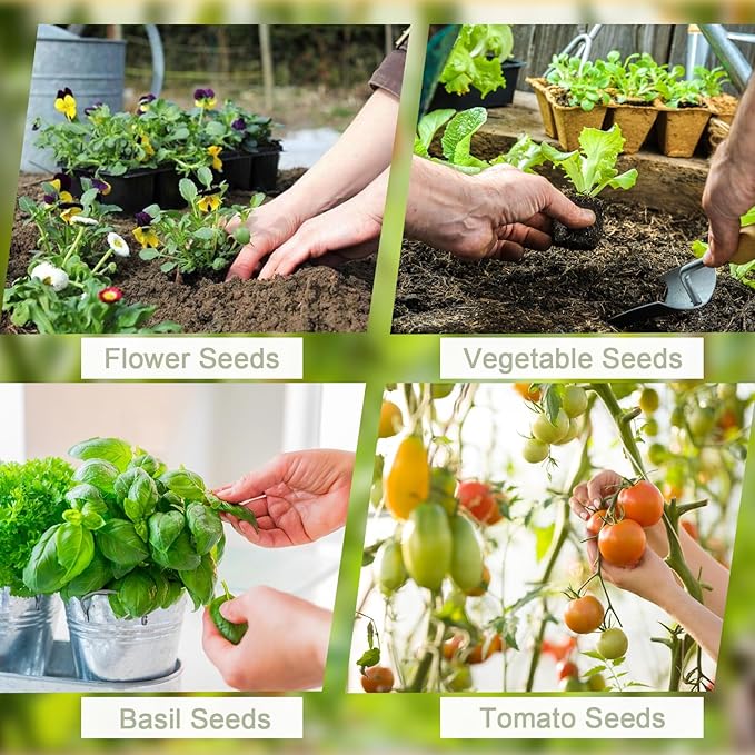 Xbopetda Garden Tool Organizer, Metal Tool Caddy with 3 Compartments, Portable Garden Tool Basket with Handle, Gardening Tool Kit Holder Empty, Garden Tool Storage for Indoor and Outdoor Use - Green