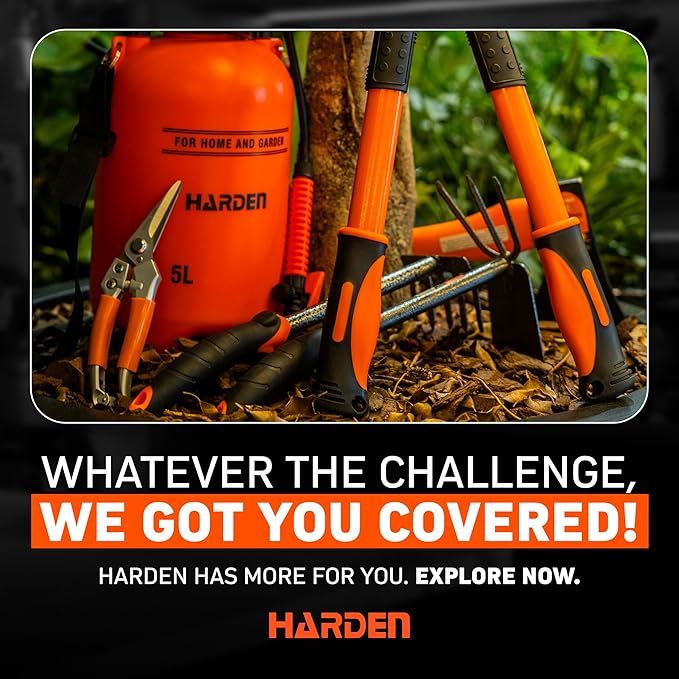 Pruning Shears 8" / 200mm – Forged Stainless Steel Blade, Ergonomic Zinc Alloy Handle with PVC Grip – Professional Garden Tools for Precise Gardening & Harvesting