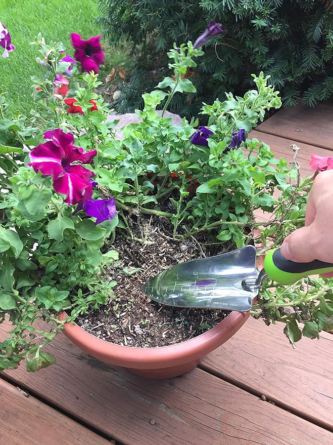 Garden Guru Transplanter Trowel Shovel - Stainless Steel - Rust Resistant - Ergonomic Grip - Perfect Hand Shovel Tool for Gardening Weeding Transplanting and Digging in Garden Beds - 1 Case (50 Pcs)